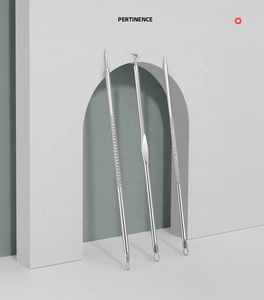 Chất Lượng Cao Thép Trên Khuôn Mặt Mụn Tại Chỗ Comedone Vắt 5Pcs Mụn Đầu Đen Loại Bỏ Kim Cho Mũi Chăm Sóc - Product Image 5