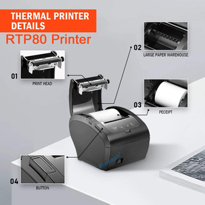 Si prega di pagare qui PDV TPV EPOS Smart Device Android Windows Linux POS Terminal con stampante - Product Image 2