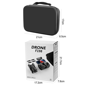 F198 Optical Flow Positioning Brushless Dual <strong>Camera</strong> 480p <strong>Mini</strong> Smart Follow <strong>Drone</strong> Uav 2.4g Wifi Transmission Rc Video <strong>Drones</strong> - Product Image 6