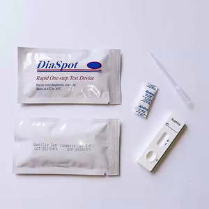Kit de <span class=keywords><strong>test</strong></span> de diagnostic de l'antigène Pf <span class=keywords><strong>Malaria</strong></span> Cassette en plastique professionnelle Source d'alimentation manuelle - Product Image 2