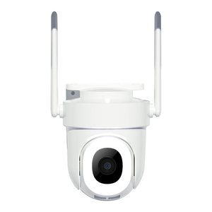 WiFi güvenlik kamerası açık kablolu 3MP tam renkli gece görüş AI algılama 2 yönlü ses PTZ otomatik izleme desteği Alexa - Product Image 1