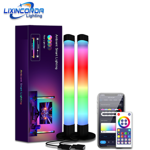 แถบไฟ LED อัจฉริยะ,บาร์บรรยากาศการไหลแบบอัจฉริยะ RGBIC สำหรับเล่นเกม,พีซี,ทีวี,ตกแต่งห้อง