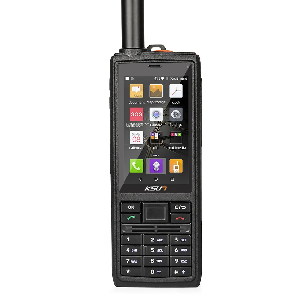 KSUT TD901 IP68 SOS a lungo raggio portatile GPS Beidou GLONASS Satellite Tian Tong cellulare IP68 Walkie Talkie telefono cellulare