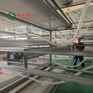 质量有保证的专业制造商肉鸡棚笼配有自动农业农业机械设备