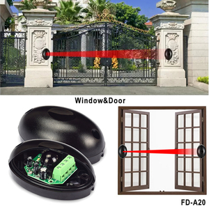 Sicherheits-Infrarot-Detektor Aktive Fotozelle Einstrahl-Infrarot-Sensor Tür-Infrarot-Detektor
