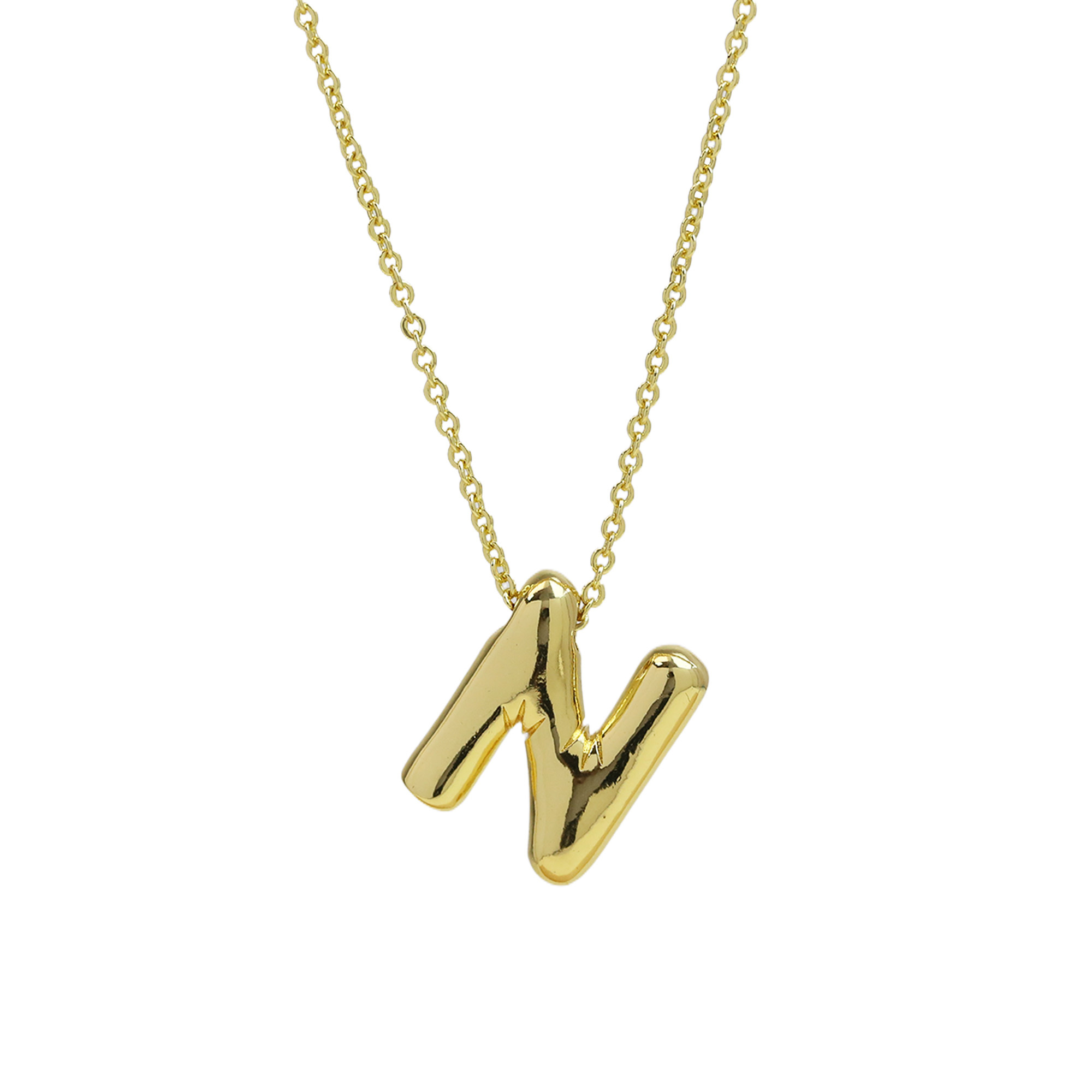 Letter N Necklace