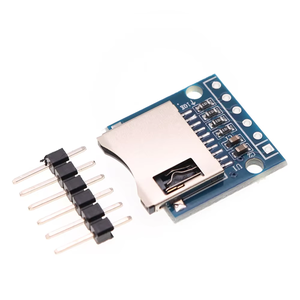 SDストレージ拡張ボードミニSD TFカードメモリシールドモジュールArduino ARM AVR用ピン付き - Product Image 4