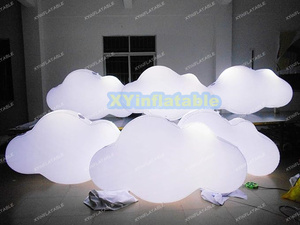 LED aydınlatma şişme asılı bulut balon tavan hava bulut LED ışıkları ile dekoratif şişme tavan balon - Product Image 5