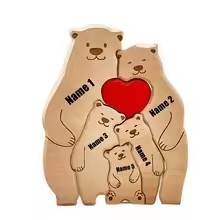 bois 5 Ours mignon