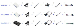Atmel-ICE Kit di base, viene fornito con adattatore e cavi aggiuntivi - Product Image 6