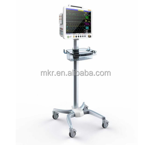 Carrito de soporte móvil para pacientes, monitor Médico de acero inoxidable, <span class=keywords><strong>ecg</strong></span>, venta directa - Product Image 1