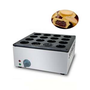 16 מכונת hamburger 110v 220v v המכונה עוגת שעועית אדומה מכונת גלגל נירוסטה