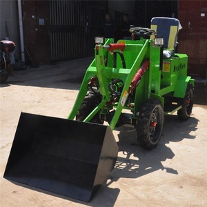 4-wheel Drive Small Mini Electric <strong>Loader</strong> 500 kg Compact <strong>Loading</strong> and <strong>Unloading</strong> Forklift Manufacturer - Product Image 3