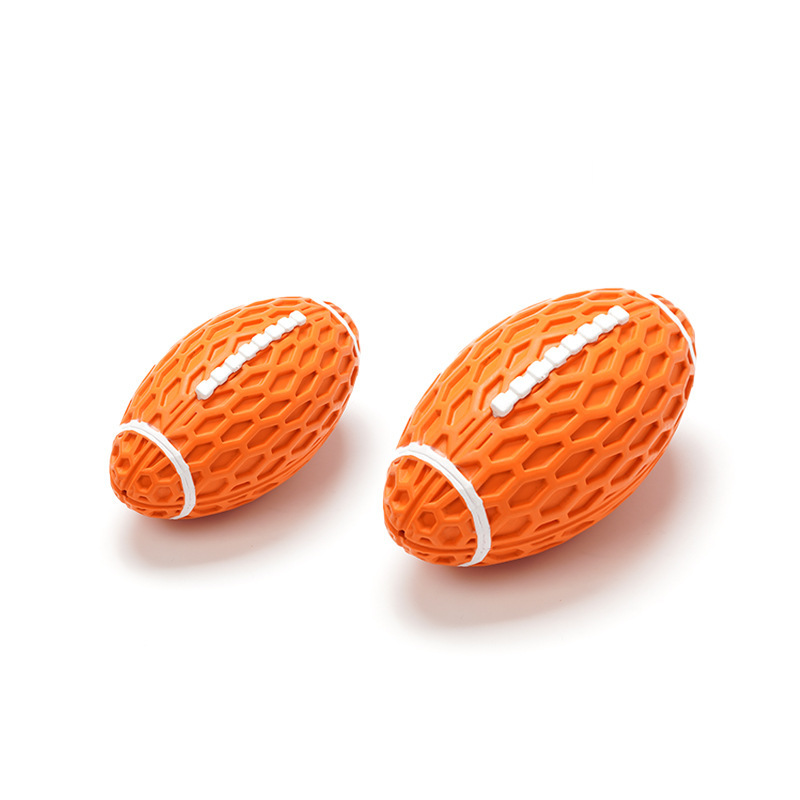 Footprint rugby ball (orange)