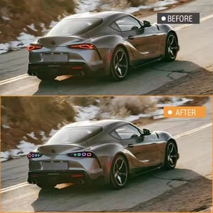 Toyota GR aa90 A91 LED arka lambası-24 için Autoy RGB 2020 Supra MK5 için animasyon DRL sıralı gösterge arka lamba başlatmak - Product Image 2