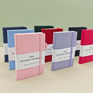 Cuaderno de diario liso de tapa dura A5 cuaderno de cuero A6 cuaderno de diario forrado de papel - Product Image 2