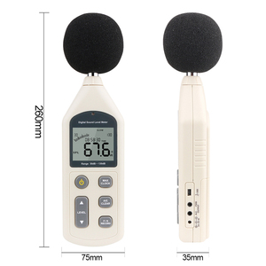 30~130 DBA Noise <strong>Meter</strong> Detector Video <strong>Sound</strong> <strong>Level</strong> <strong>Meter</strong> Equipment <strong>USB</strong> Data Storage Alarm Metro Diagnostic-Tool - Product Image 2