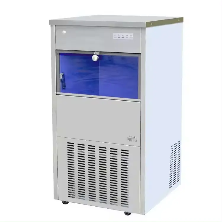 300kg To 1500kg Per Day Dry Ice Snowflake Ice Maker Machine For Seafood Market