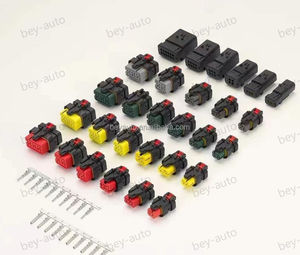 Màu vàng không thấm nước nhà ở kết nối nhà ở dây tiêu đề 12 Pin ô tô kết nối - Product Image 5