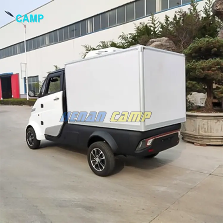 Thương hiệu Mới 4 Bánh xe điện xe điện giao hàng vận chuyển hàng hóa van tay phải lái xe Pickup Truck