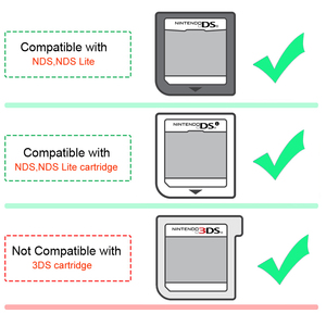กล่องใส่การ์ด3DS 6อิน1กล่องใส่การ์ด NDS เข้ากันได้กับ2DS Lite NDSL Si XL LL สำหรับ3DS ใหม่ LL XL