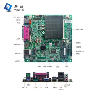 Intel X86J1900プロセッサ4コアDDR3 MSATA SSD HD VGAVDSデュアルLANメインボードミニitx産業用マザーボード - Product Image 3