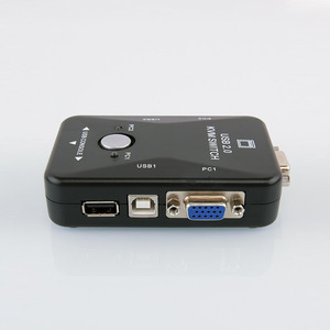 2ポートSVGA VGA & 2 X PS/2手動モニターキーボードマウスKVMスイッチボックス - Product Image 3