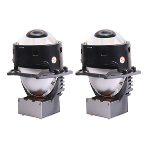 Optimum performans için 3.0 inç Bi LED projektör Lens 6000K 56W LED araba farı sürüş lambası 12V Bi led projektör Lens - Product Image 6