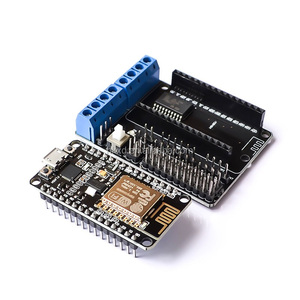 Modul NodeMCU + Motor Schild Expansion Board ESP Wifi ESP8266 ESP-12E diy Fernbedienung Lua IoT Smart Auto Kit - Product Image 1