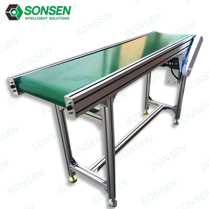 Rampa con plataforma pequeña, máquina transportadora de línea de montaje, cinta de carga pequeña, mesa de empalme, transportador de escalada - Product Image 2
