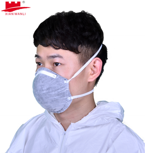 Yetişkinler tıbbi maskeler ürün için vana ile aktif karbon FFP3 fincan maskesi - Product Image 3