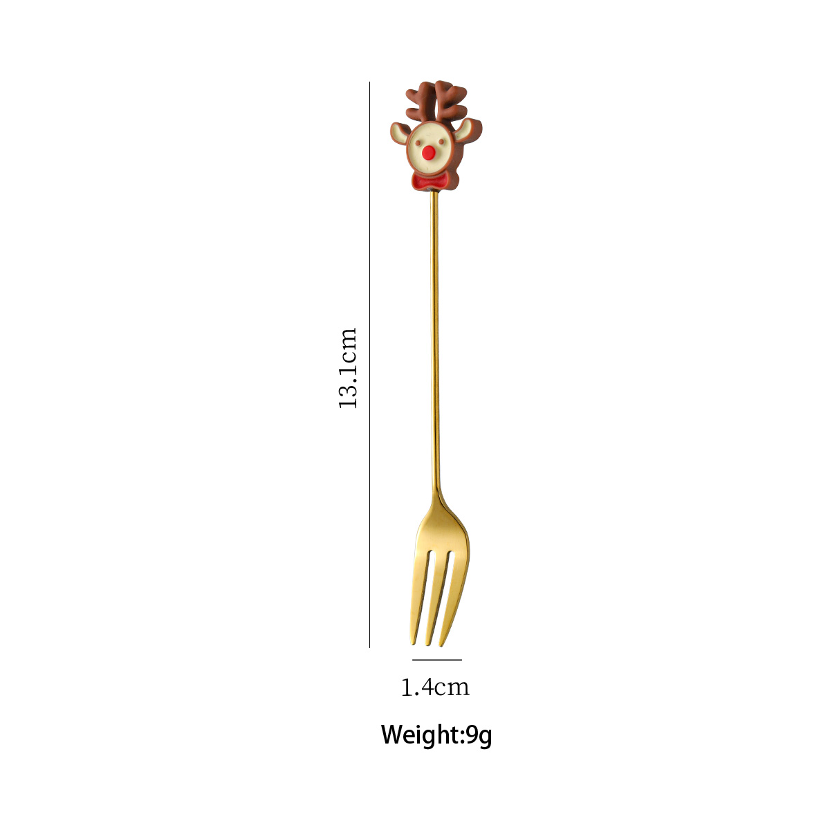 430 Christmas Series fork (Christmas Reindeer)