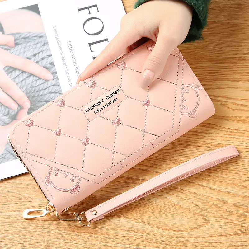 Fashion Attractive Design Competitive Price Wallet Stitch