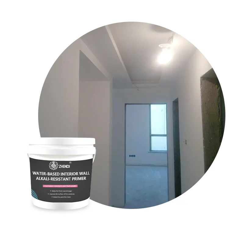 ZHENDI peinture de finition de mur intérieur et extérieur peinture imperméable crème solaire anti-moisissure peinture en émulsion étanche à l'humidité