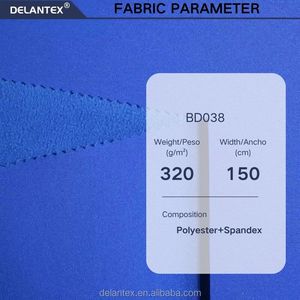 Delantex ผ้าเปลือกนุ่มกันน้ำสำหรับแจ็คเก็ตกลางแจ้ง3ชั้น - Product Image 2