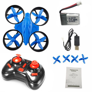 H36 2,4G 4CH 4-Axis Gyro RC Quadcopter RTF UFO Мини дрона с дистанционным управлением подходит система управления полетом Eachine E010 W 3D-Flip/Безголовый режим W/ 2 шт. батареи - Product Image 2