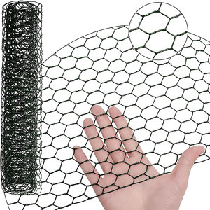 Kanatlı muhafazalar altıgen tel örgü için dayanıklı galvanizli altıgen tel örgü tavuk kafesi örgü - Product Image 4