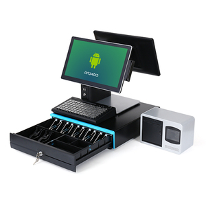 Sistema POS con pantalla dual Terminal POS Pantalla táctil Hardware POS todo en uno Android de 15,6 pulgadas - Product Image 1