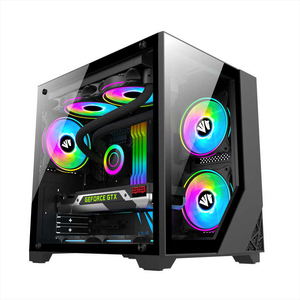 OEMデザインコンピューターケースPcゲーミングUSB3.0M-ATX/ITXケースコンピューターケース & デスクトップ用タワー - Product Image 1