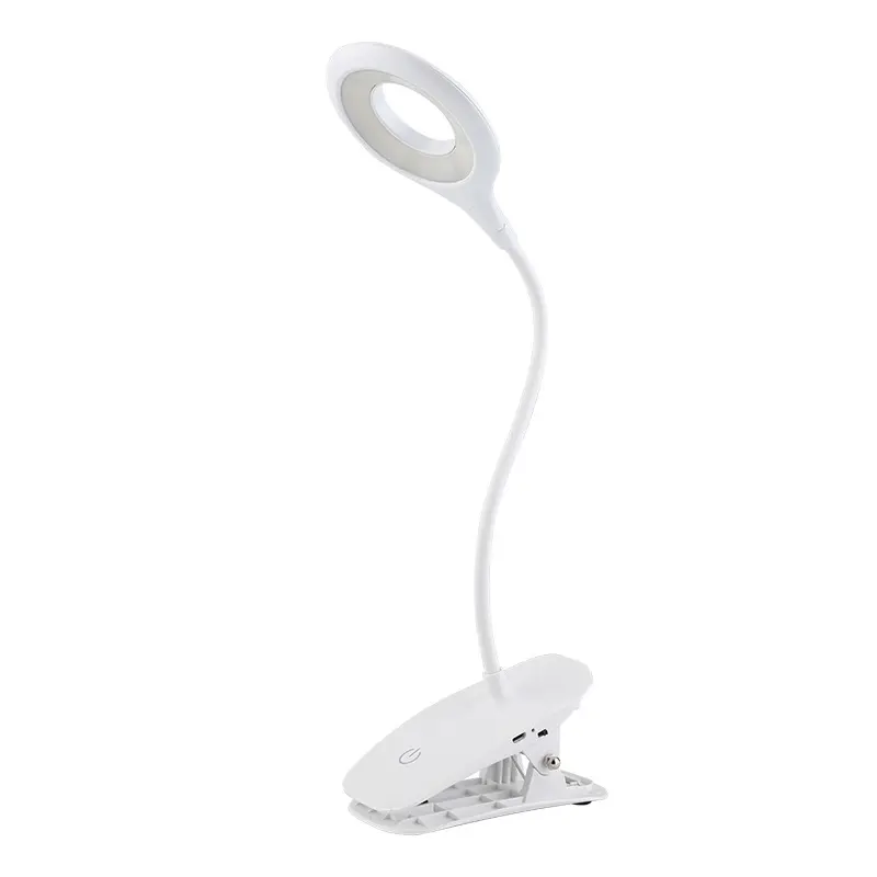 USB Plug In Touch Switch Accessoires familiaux en cuir Support d'apprentissage réglable pour étudiants Ampoule LED Veilleuses Lampe de table