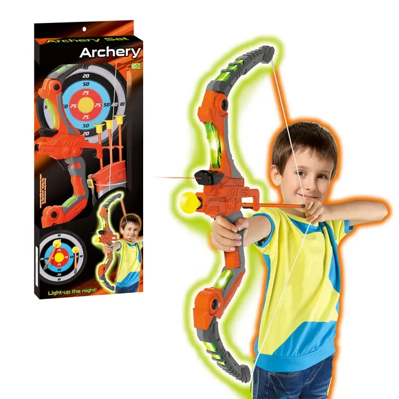 Juego deportivo divertido para niños, juego de tiro con arco y flecha