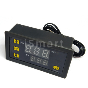 W3230 Mini controlador de temperatura Digital AC 110V 220V termostato regulador calefacción refrigeración Control termorregulador con Sensor