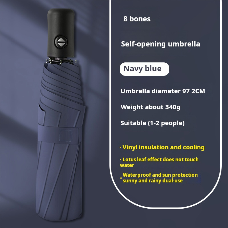 8K Automatic Umbrella(Navy)