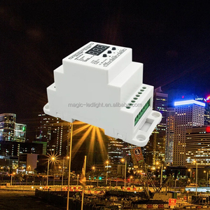 DIN-Rail DMX-Controller-Decoder DC 12V 24V 3CH DMX512 zu PWM-Dimm signal ausgangs wandler mit konstanter Spannung für RGB-Streifen - Product Image 5
