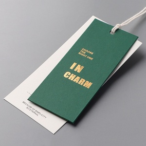 Custom Designs <strong>Hang</strong> <strong>Tag</strong> Labels <strong>Hang</strong> <strong>Tag</strong> <strong>String</strong> for Clothing Custom <strong>Hang</strong> <strong>Tags</strong> <strong>With</strong> Logo - Product Image 6