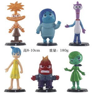 DOULUO yeni varış içinde Out 2 şekil Anime sevinç üzüntü kızgın eylem heykelcik korku tiksinme kitleri koleksiyon Model oyuncak hediye - Product Image 3