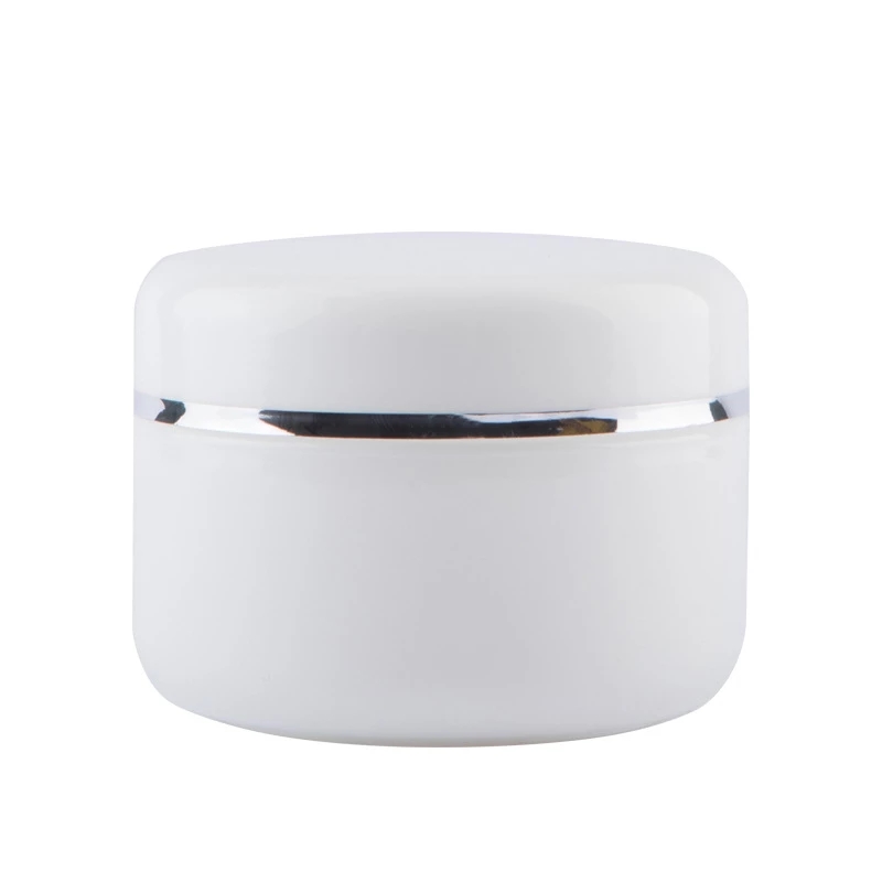 68mm Dia Skin Care Cream Jar 4oz ظروف پلاستیکی درپوش پیچ 1
