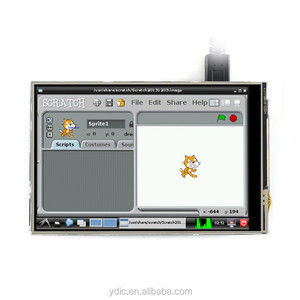 480x320, 4 pollici Dello Schermo di Tocco di TFT LCD Progettato per Raspberry Pi, 125MHz Ad alta velocità SPI - Product Image 3