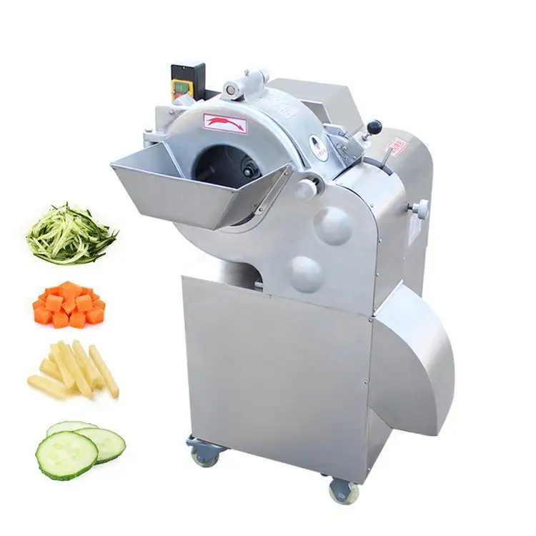 Electric Stainless Steel Large Fruit Potato Slicer Chopper Machine Kitchen Vegetable Cutter Newly listed