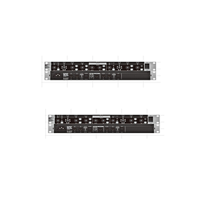 8チャンネル超フレキシブルラックマウントオーディオスプリッター & コンバータ6モノ入力 & 出力スピーカーシステム用メイン入力出力2 - Product Image 2